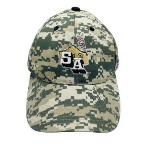 San Antonio Missions MiLB Camo Strapback Hat Cap